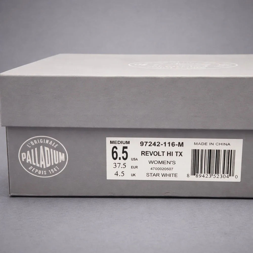 Palladium - REVOLT HI TX - Star White